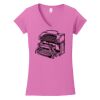 Softstyle ® Women's Fit V Neck T Shirt Thumbnail