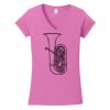 Softstyle ® Women's Fit V Neck T Shirt Thumbnail