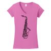Softstyle ® Women's Fit V Neck T Shirt Thumbnail