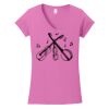 Softstyle ® Women's Fit V Neck T Shirt Thumbnail