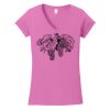 Softstyle ® Women's Fit V Neck T Shirt Thumbnail