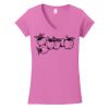 Softstyle ® Women's Fit V Neck T Shirt Thumbnail