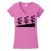 Softstyle ® Women's Fit V Neck T Shirt Thumbnail