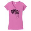 Softstyle ® Women's Fit V Neck T Shirt Thumbnail