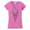 Softstyle ® Women's Fit V Neck T Shirt Thumbnail