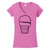 Softstyle ® Women's Fit V Neck T Shirt Thumbnail
