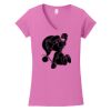 Softstyle ® Women's Fit V Neck T Shirt Thumbnail