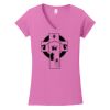 Softstyle ® Women's Fit V Neck T Shirt Thumbnail