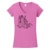 Softstyle ® Women's Fit V Neck T Shirt Thumbnail
