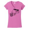 Softstyle ® Women's Fit V Neck T Shirt Thumbnail