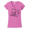 Softstyle ® Women's Fit V Neck T Shirt Thumbnail