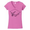 Softstyle ® Women's Fit V Neck T Shirt Thumbnail