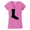 Softstyle ® Women's Fit V Neck T Shirt Thumbnail
