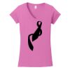 Softstyle ® Women's Fit V Neck T Shirt Thumbnail