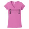 Softstyle ® Women's Fit V Neck T Shirt Thumbnail