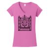 Softstyle ® Women's Fit V Neck T Shirt Thumbnail