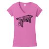 Softstyle ® Women's Fit V Neck T Shirt Thumbnail