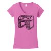 Softstyle ® Women's Fit V Neck T Shirt Thumbnail