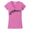 Softstyle ® Women's Fit V Neck T Shirt Thumbnail