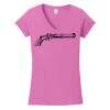 Softstyle ® Women's Fit V Neck T Shirt Thumbnail