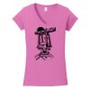 Softstyle ® Women's Fit V Neck T Shirt Thumbnail