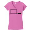 Softstyle ® Women's Fit V Neck T Shirt Thumbnail