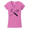 Softstyle ® Women's Fit V Neck T Shirt Thumbnail