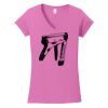 Softstyle ® Women's Fit V Neck T Shirt Thumbnail