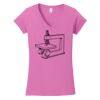 Softstyle ® Women's Fit V Neck T Shirt Thumbnail
