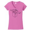 Softstyle ® Women's Fit V Neck T Shirt Thumbnail