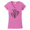 Softstyle ® Women's Fit V Neck T Shirt Thumbnail