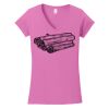 Softstyle ® Women's Fit V Neck T Shirt Thumbnail