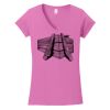 Softstyle ® Women's Fit V Neck T Shirt Thumbnail