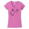 Softstyle ® Women's Fit V Neck T Shirt Thumbnail