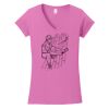 Softstyle ® Women's Fit V Neck T Shirt Thumbnail