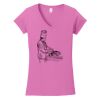 Softstyle ® Women's Fit V Neck T Shirt Thumbnail