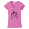 Softstyle ® Women's Fit V Neck T Shirt Thumbnail