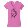 Softstyle ® Women's Fit V Neck T Shirt Thumbnail
