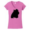 Softstyle ® Women's Fit V Neck T Shirt Thumbnail