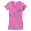 Softstyle ® Women's Fit V Neck T Shirt Thumbnail