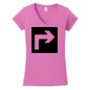 Softstyle ® Women's Fit V Neck T Shirt Thumbnail
