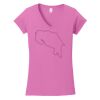 Softstyle ® Women's Fit V Neck T Shirt Thumbnail