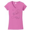 Softstyle ® Women's Fit V Neck T Shirt Thumbnail