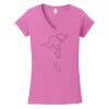 Softstyle ® Women's Fit V Neck T Shirt Thumbnail