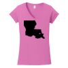 Softstyle ® Women's Fit V Neck T Shirt Thumbnail