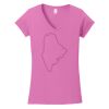 Softstyle ® Women's Fit V Neck T Shirt Thumbnail