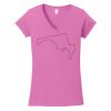 Softstyle ® Women's Fit V Neck T Shirt Thumbnail