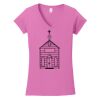 Softstyle ® Women's Fit V Neck T Shirt Thumbnail
