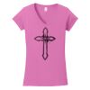 Softstyle ® Women's Fit V Neck T Shirt Thumbnail