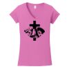 Softstyle ® Women's Fit V Neck T Shirt Thumbnail